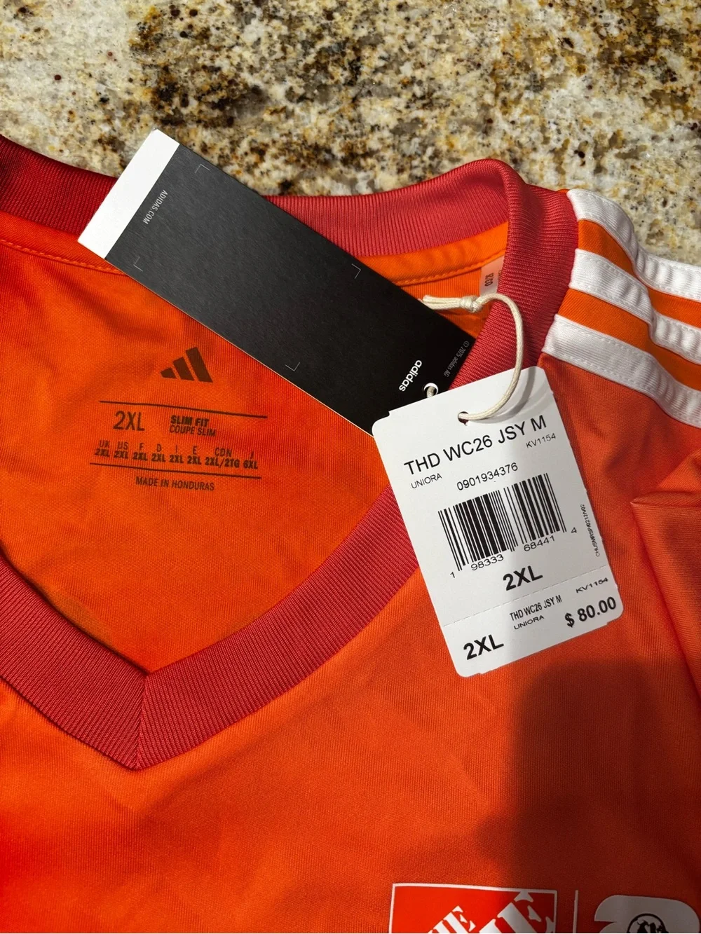 Adidas/Home Depot FIFA World Cup 2026 Supporter Jersey NWT